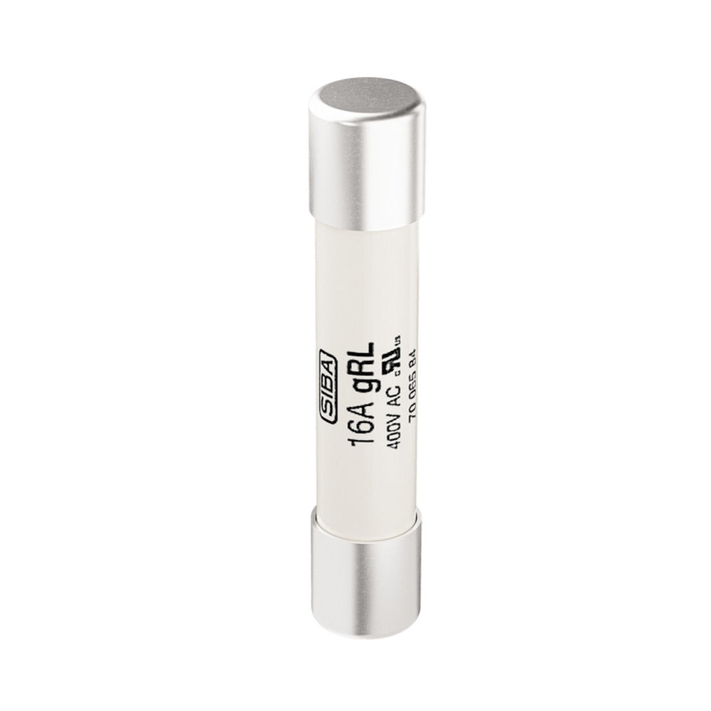 Fusible marca SIBA; cerámico; 6.3x32mm; curva gRL 400V - 20A