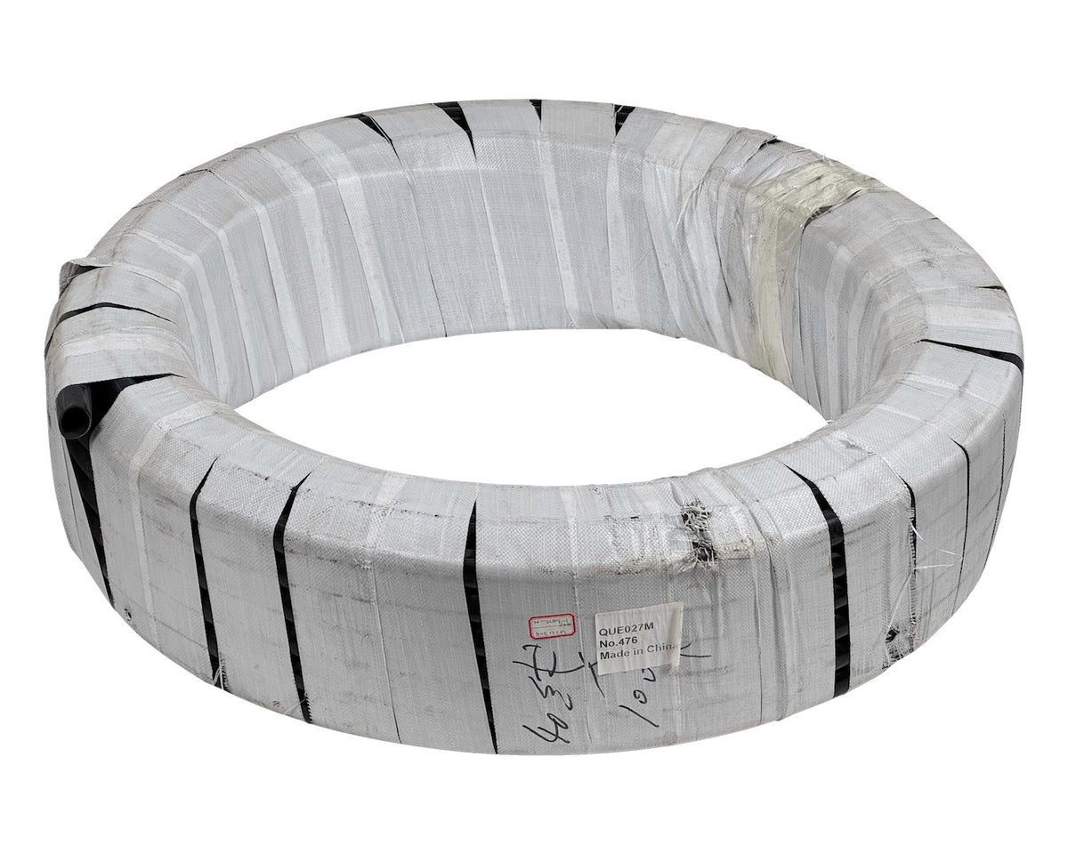 PLAN-4 Rollo de 100 metros de Plansa Negra de Polietileno Reciclado HDPE, ancho exterior 40mm, espesor 2.2mm