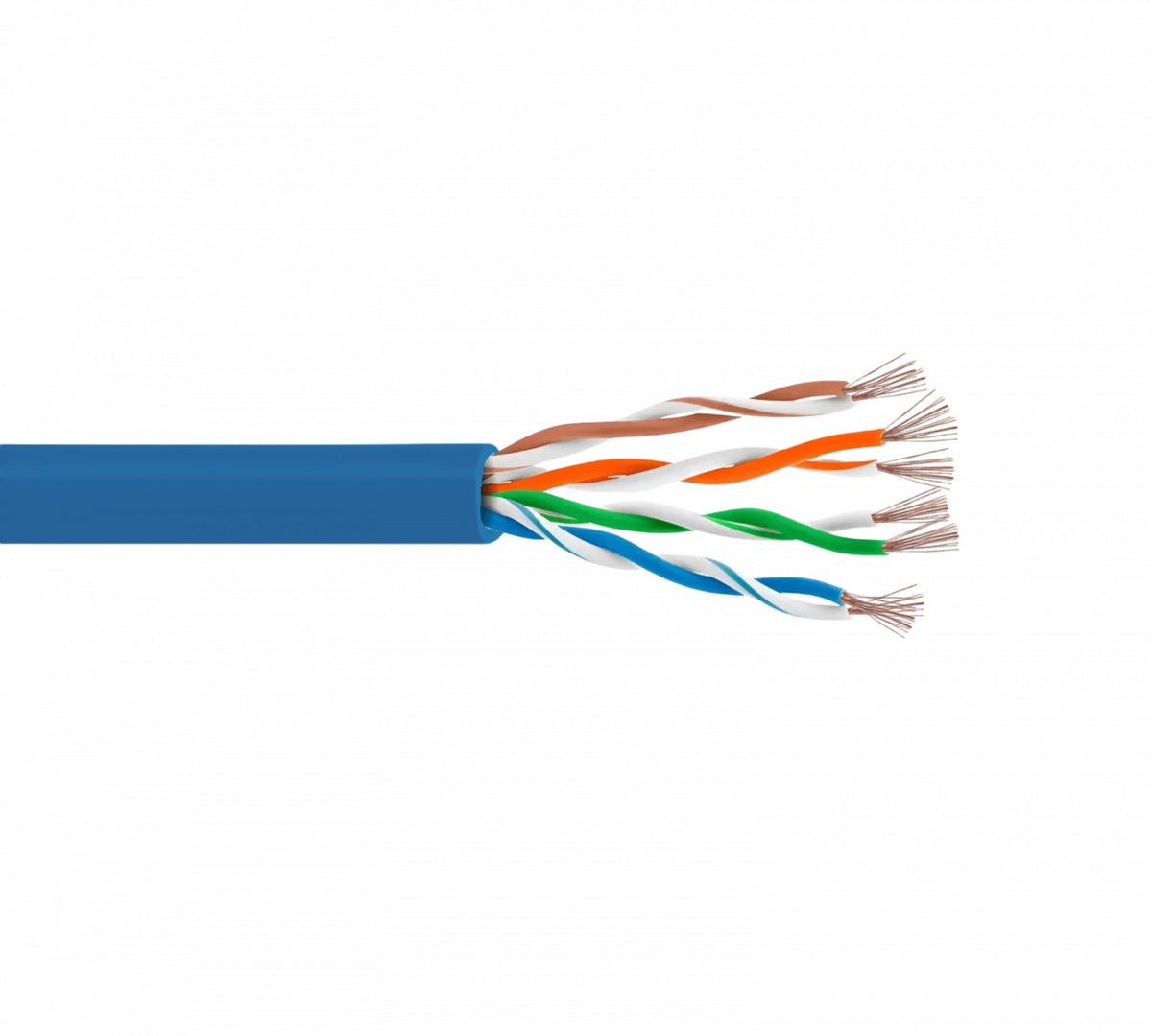 CPA-03-4 LINKMADE 4UN 30CM CAT5E AZUL LSZH LATIGUILLO DE RED MOLDEADO MULTIHILO