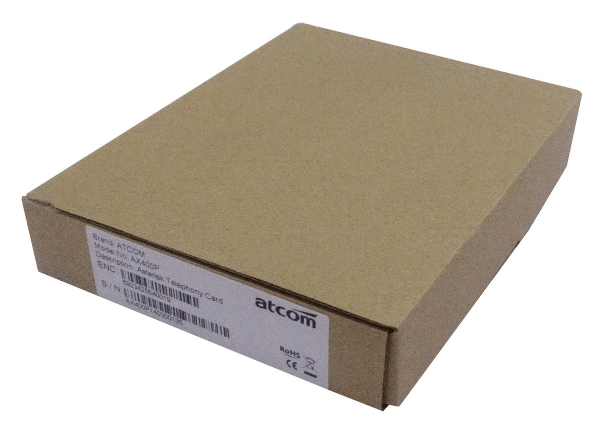 AX400P ATCOM PCI 4X 4-RJ11 REQ-AX110 3.3/5V 32BIT PLACA ASTERISK