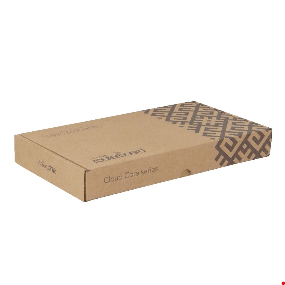 CCR2116-12G-4S+LIQ. USADO MIKROTIK Enrutador 16 puertos a 2GHz velocidad hasta 1000 Mbps 4 puertos SFP+ interfaz serial RS232 conexión RJ45 nivel L6 entrada 220VAC requiere cable