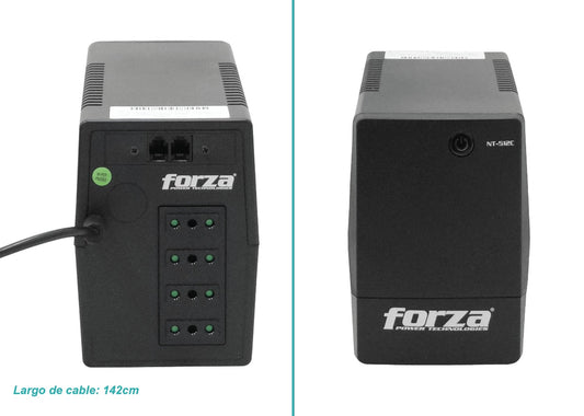 NT-512C FORZA 27WH 1x4,5AH 500VA 250W 4-IH-Chile AVR no-USB 162-268VAC 2RJ UPS