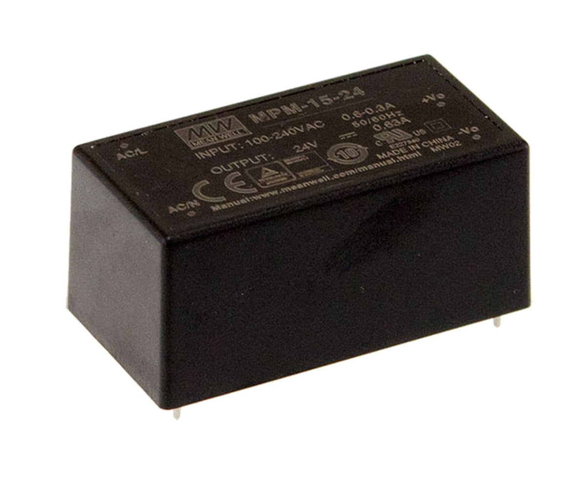 Fuente de poder modular médica 15W MPM-15 - 15V
