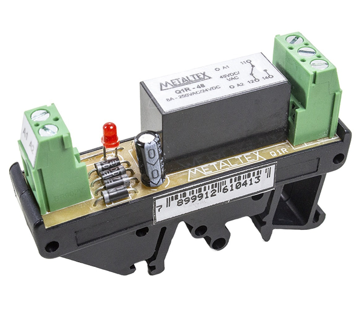 Interfaz de Relé 1 Reversible (SPDT) 8A - 48VCA/VCC
