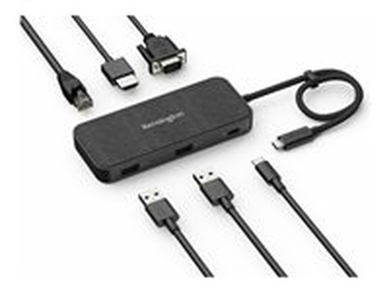 Kensington Replicador de puertos portátil 4K individual USB-C SD1650P con 100 W de alimentación Pass-Through