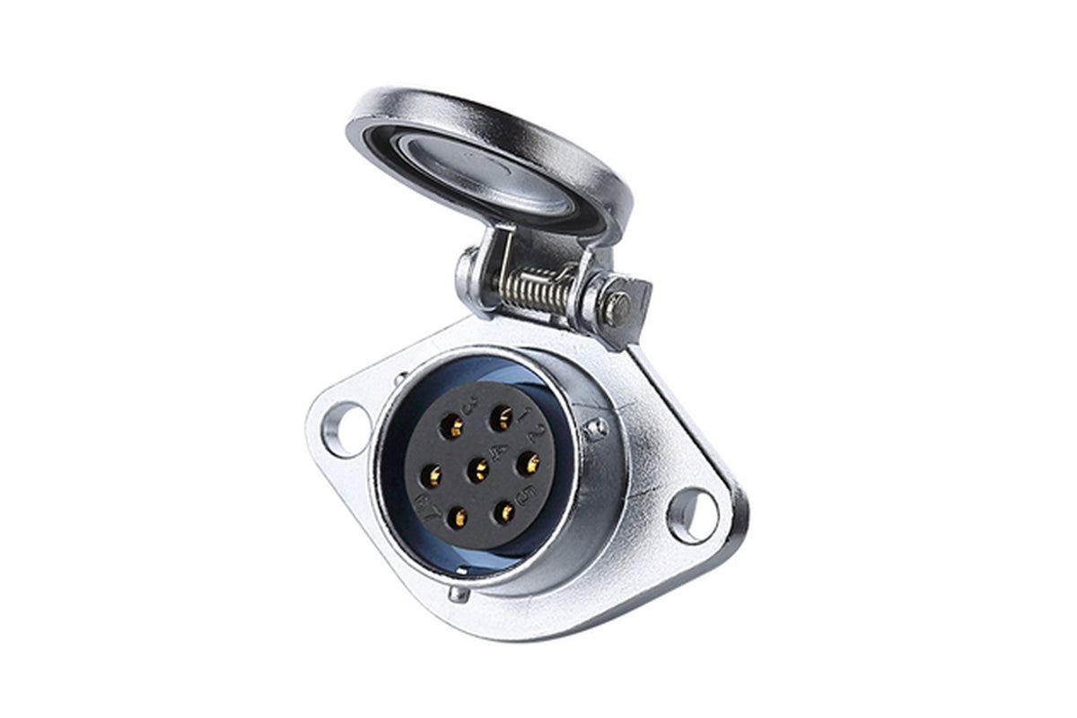 Conector Serie YA-20 Hembra 7 Socket Soldar CNLINKO
