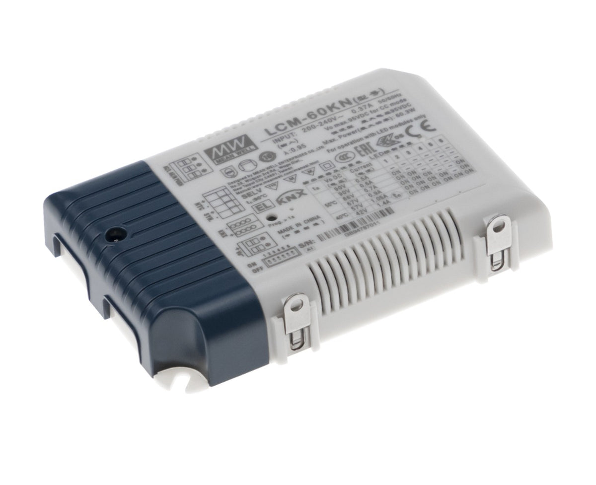 Driver LED plástico corriente PFC opcional DALI DALI-2 60W LCM-60 - TW- Blanco Ajustable