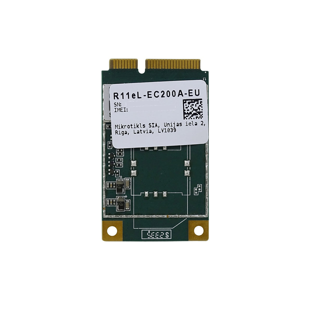 R11EL-EC200A MIKROTIK LTE4 Banda 1/3/5/7/8/20/28 38/40/41 3G-Release7 1/5/8 2G-Clase12 MiniPCIe