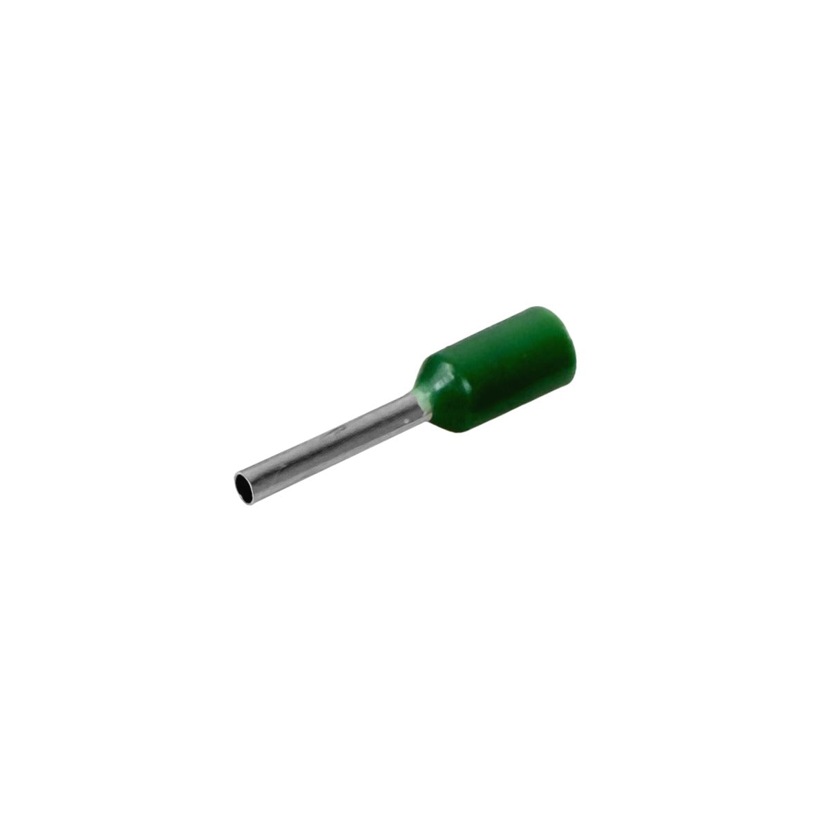 E0508-V Verde 0,5mm2 8/14mm 100-piezas AWG22 Terminales de Ferrula Aislados Engarzables