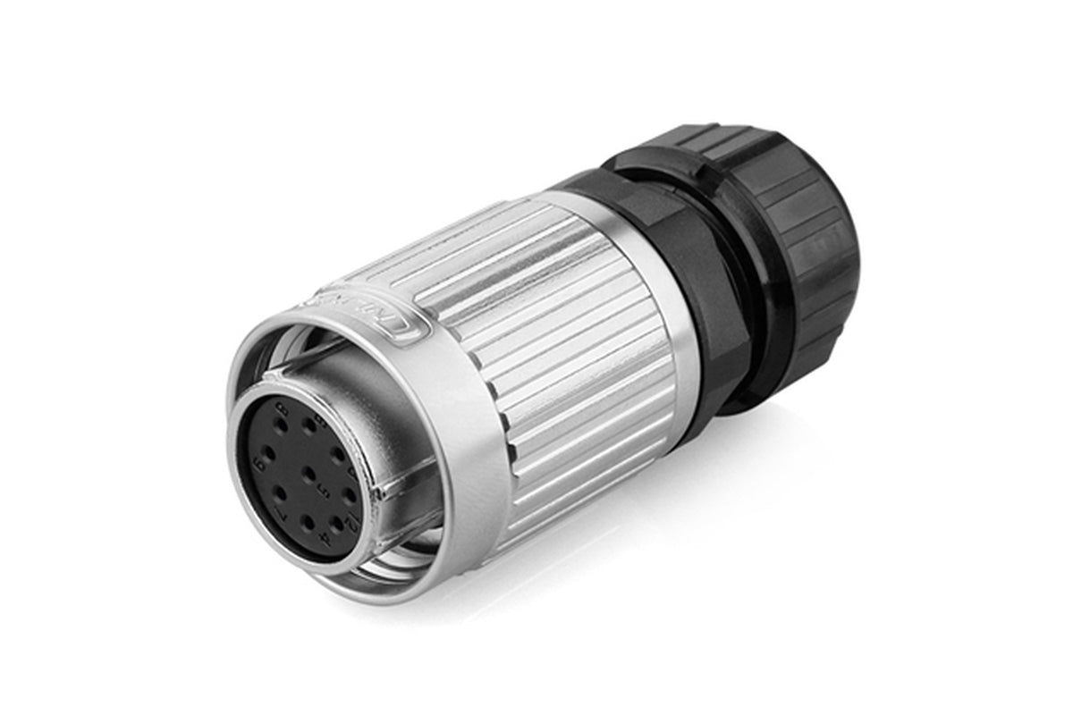 Conector Serie YW-20 Hembra 9 Pines Plug Soldar CNLINKO