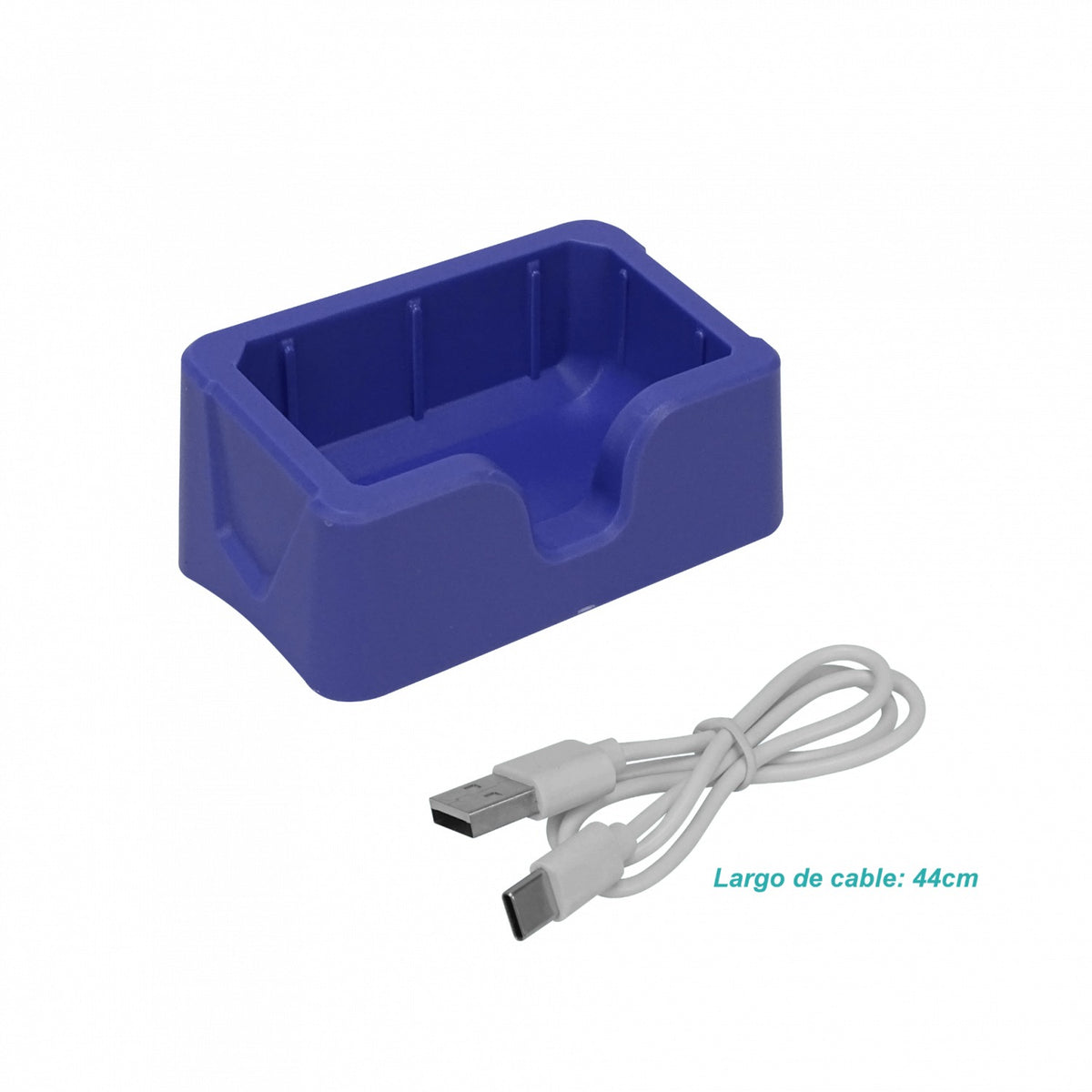 EL060 Luminaria de emergencia 60 LED 8 horas batería interna 4WH carga 5V USB-C 74x43x450mm
