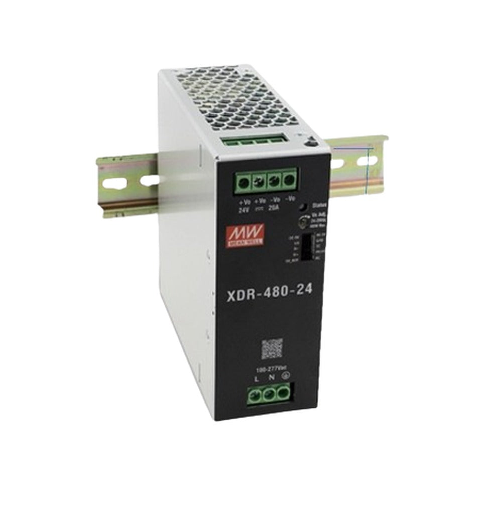 Fuente de Poder Industrial DIN Rail 480W MEAN WELL XDR-480 - 36V