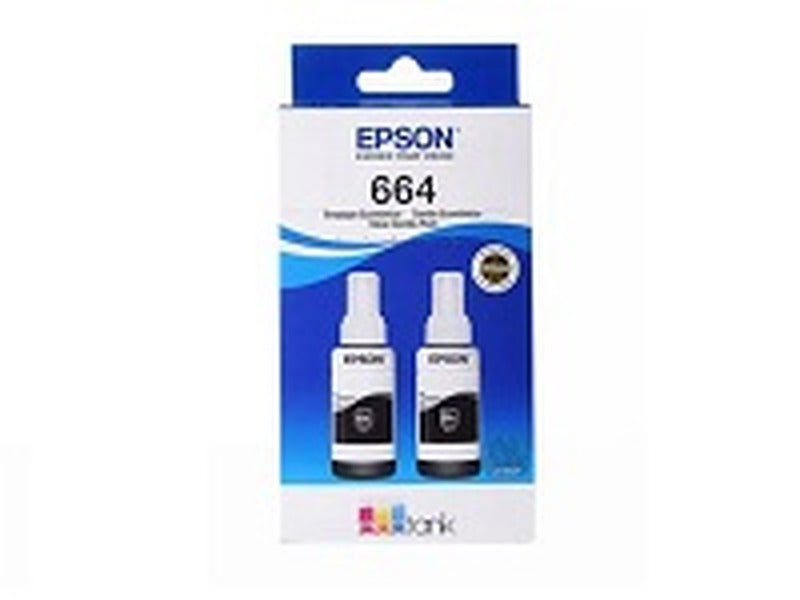 Epson T664120-2 Pack black ink L120 L1300 L121