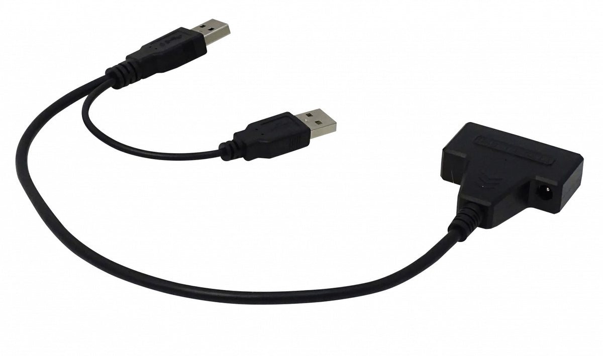 SATA-UU Convertidor SATA a USB 3.0 para Disco Rígido Externo de 2,5 o 3,5 pulgadas, requiere 12V, compatible USB 2.0