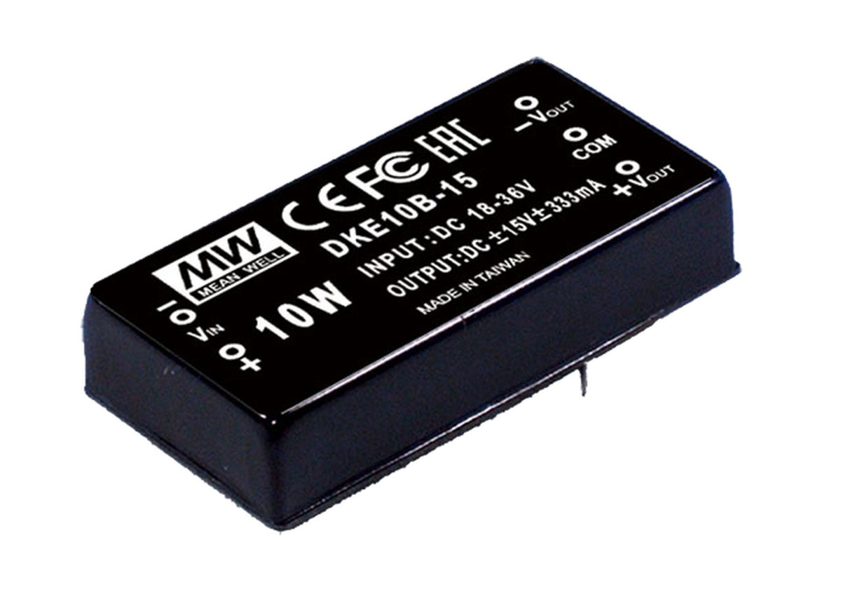 Conversor DC-DC modular 10W DKE10 - 9 a 18VDC - ±5V