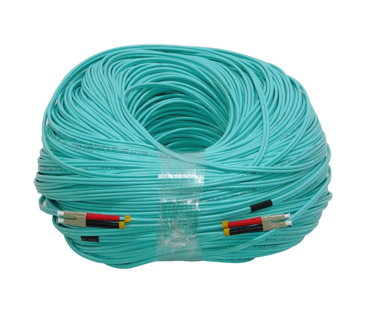 JF3LL200 200mt LC-LC OM3 Multimodo MM Dúplex Cable de Fibra 3.0mm 50/125um LSZH