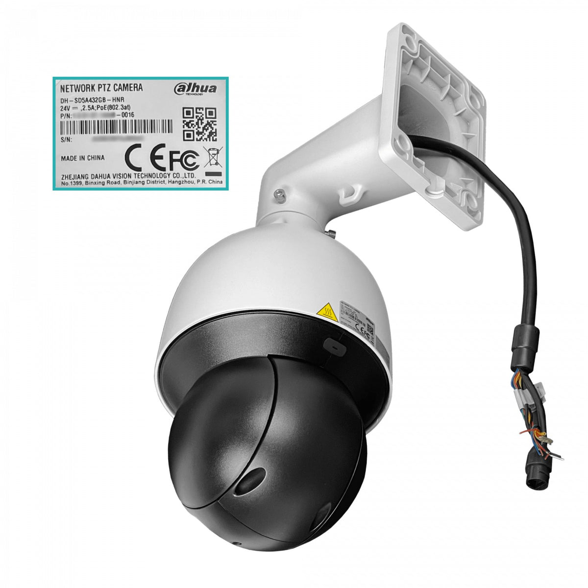 CAMI-PTZ32. DAHUA 4MP 32X IP67 4,8-154mm IR150mt IK10 Camara IP inc-24V WizSense