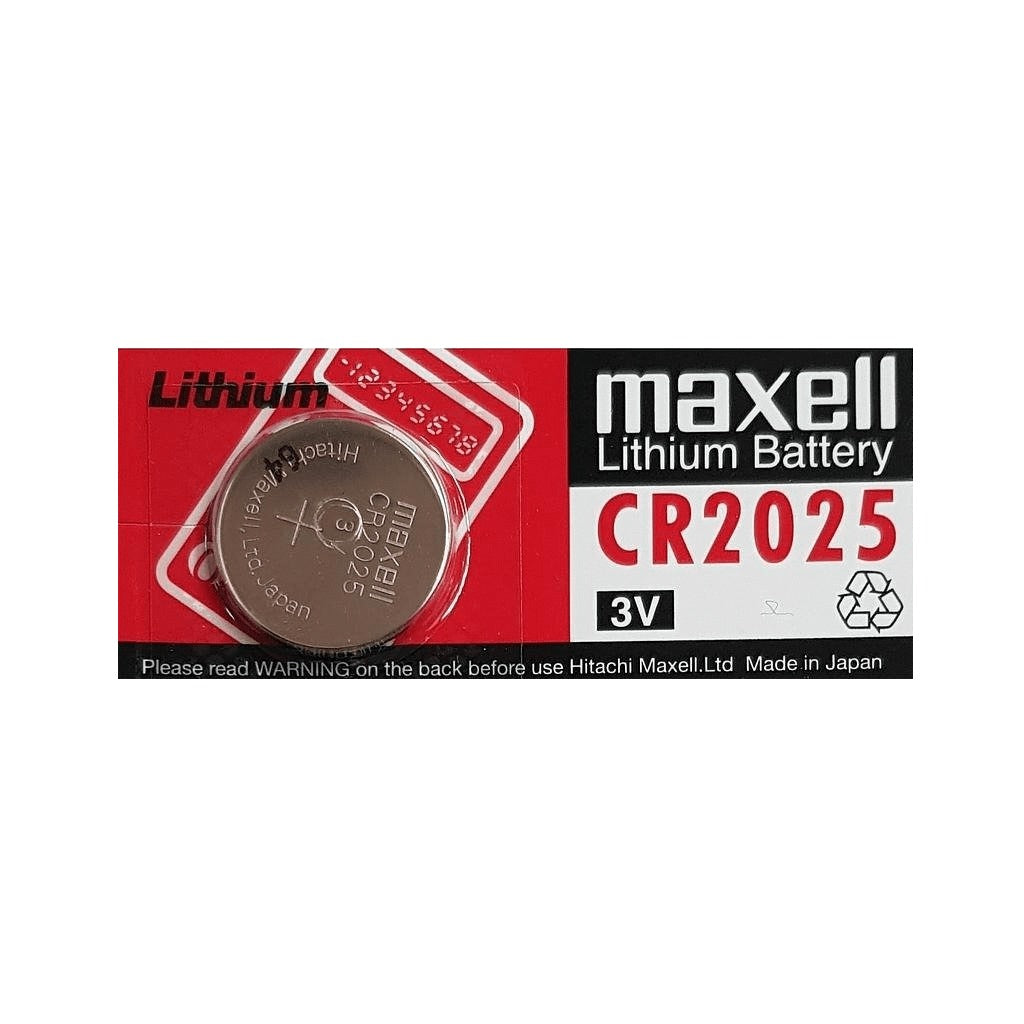 CR2025 MAXELL 2,5x20mm Pila Litio Lithium Reloj 3V CR2025