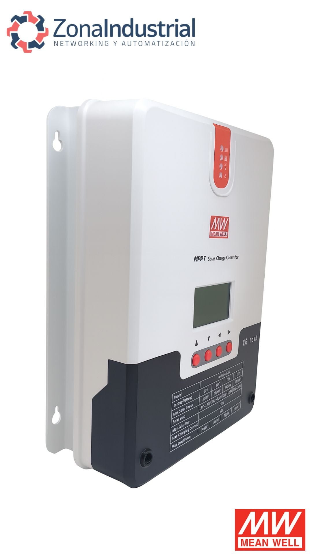 Controlador de carga solar MPPT 60A, voltajes 12,24,36,48V Serie PV-ML