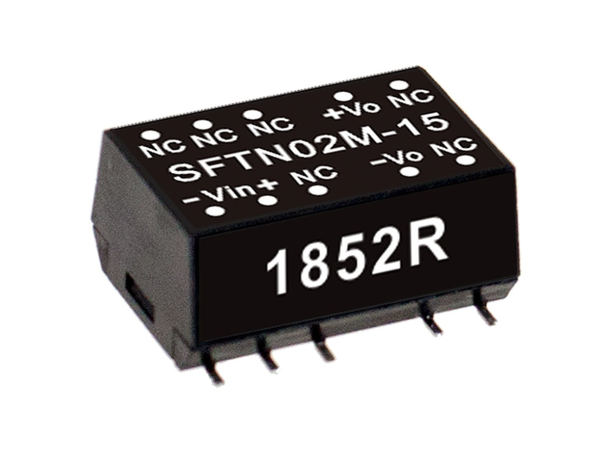 Conversor DC-DC SMD 2W SFTN02 - 21.6 a 26.4VDC - 5V