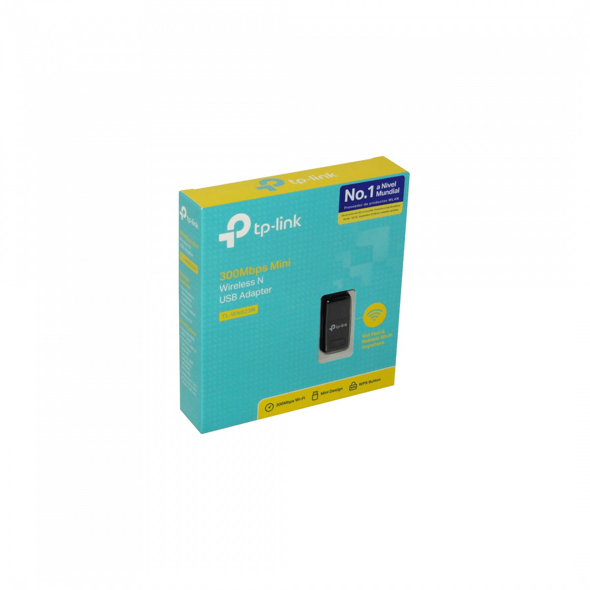 TL-WN823N TP-LINK Adaptador USB Inalámbrico Miniatura N300 2,4GHz 300mbps USB-AM sin Cable