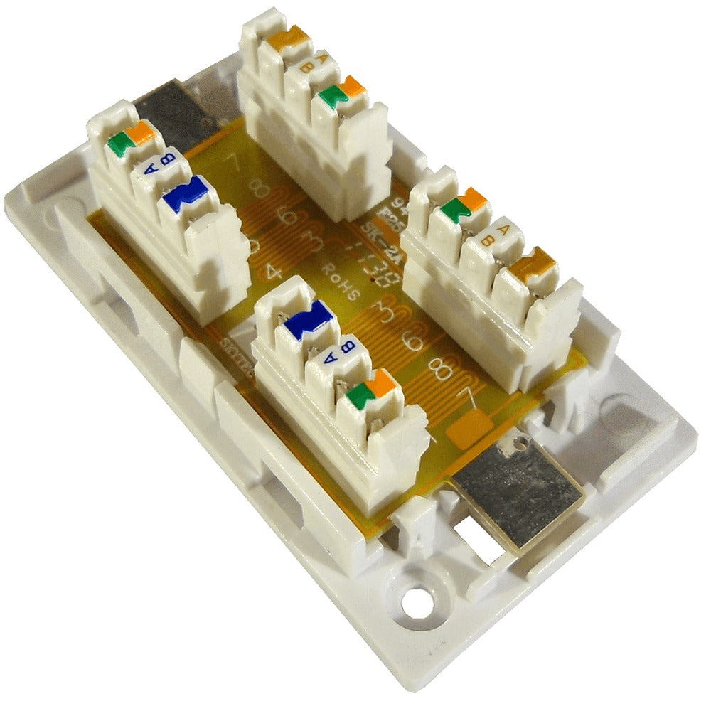 CPP6U LINKMADE Conector Hembra Cat6 UTP Ponchable Formato Roseta