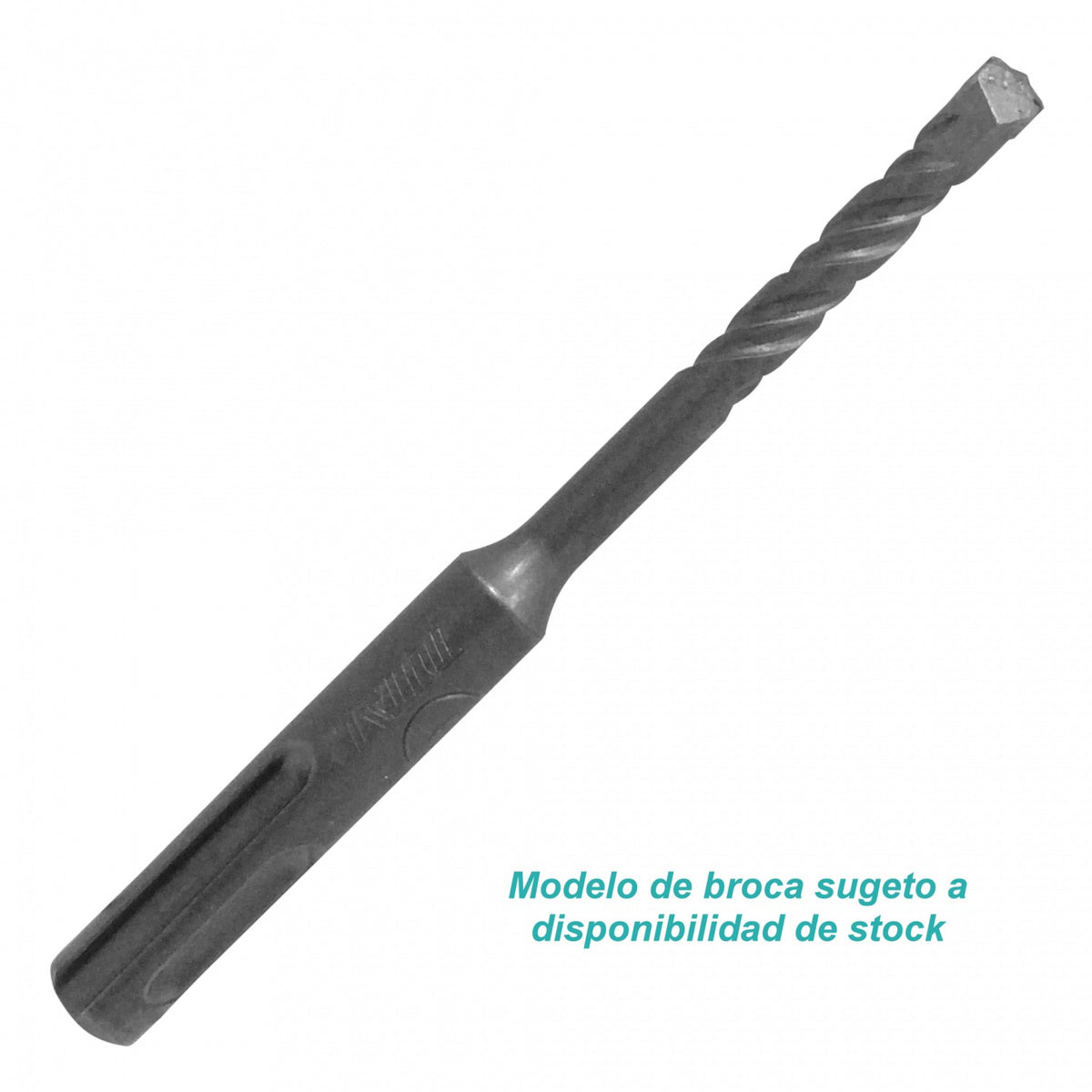 BROCA-611 6mm x 110mm Mecha para Martillo Perforador Hormigón SDS compatible-Hilti