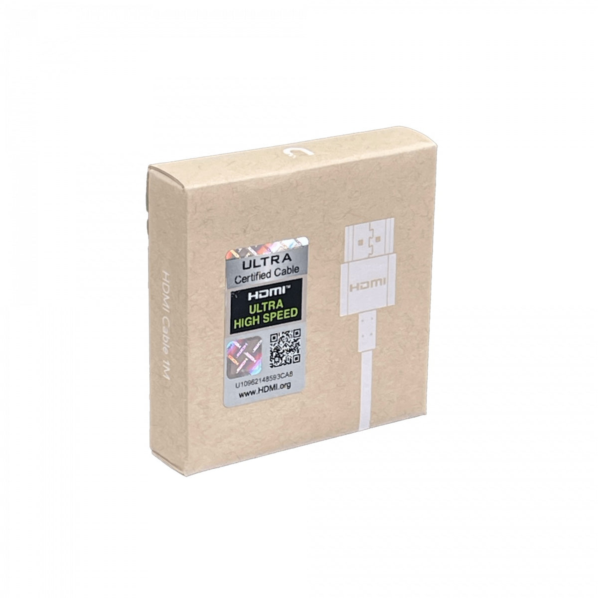 CABLE-UHS-1M. UBIQUITI 1mt HDMI-M HDMI-M Cable Negro v2.1b 100cm Diametro-2,8mm