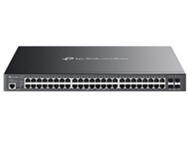 TP-Link Omada SG3428XMP switch Gestionado L2+ Gigabit Ethernet (10/100/1000) Energía sobre Ethernet (PoE) 1U Negro