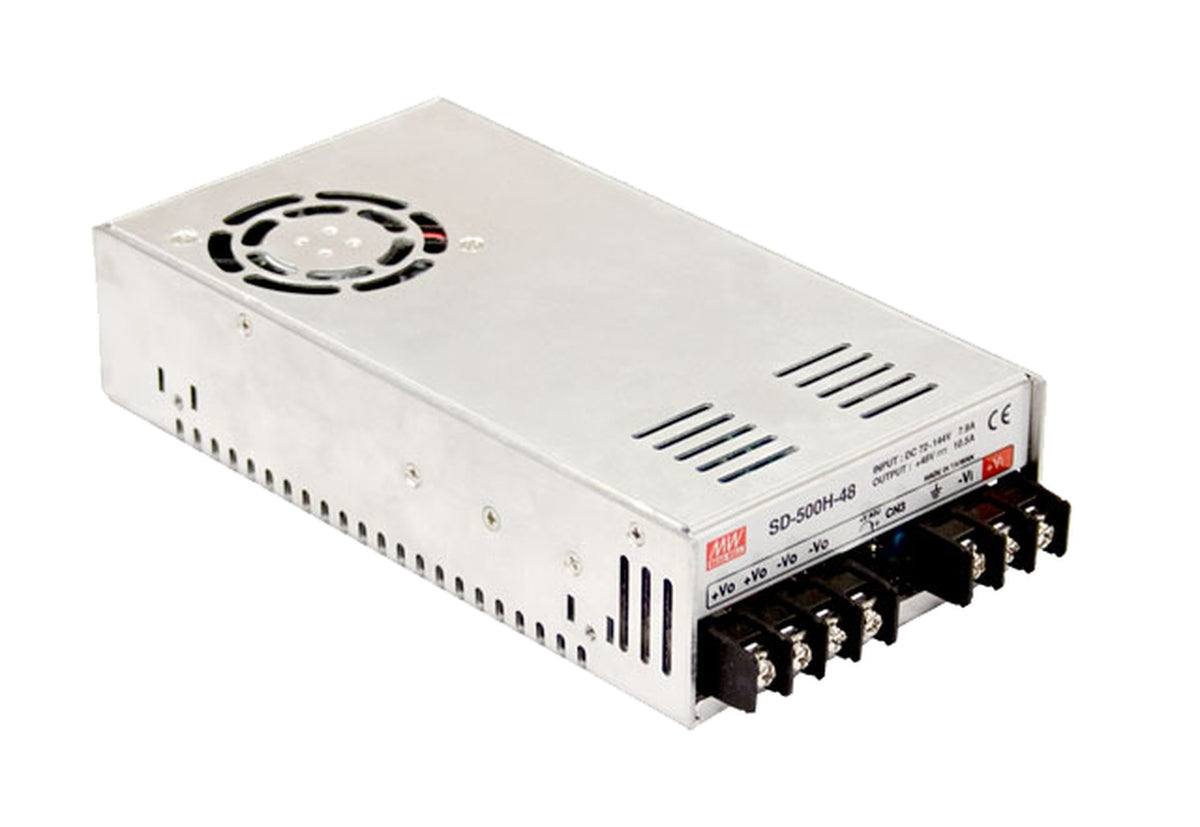 Conversor DC-DC Gabinete 500W SD-500 - 72 a 144VDC - 24V
