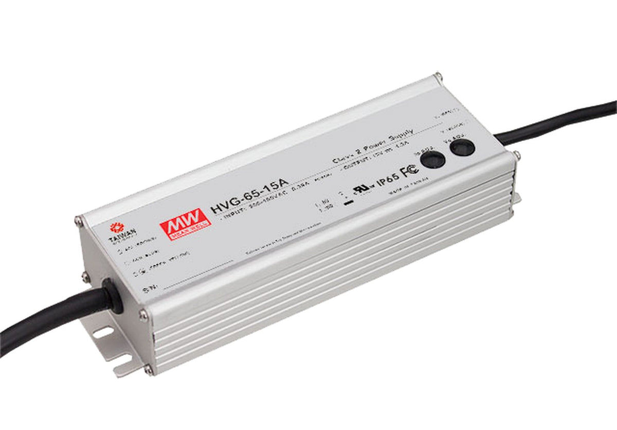 Driver LED carcasa metal 65W HVG-65 - B - 3 en 1 (1-10V, Resistor, PWM) - 24V