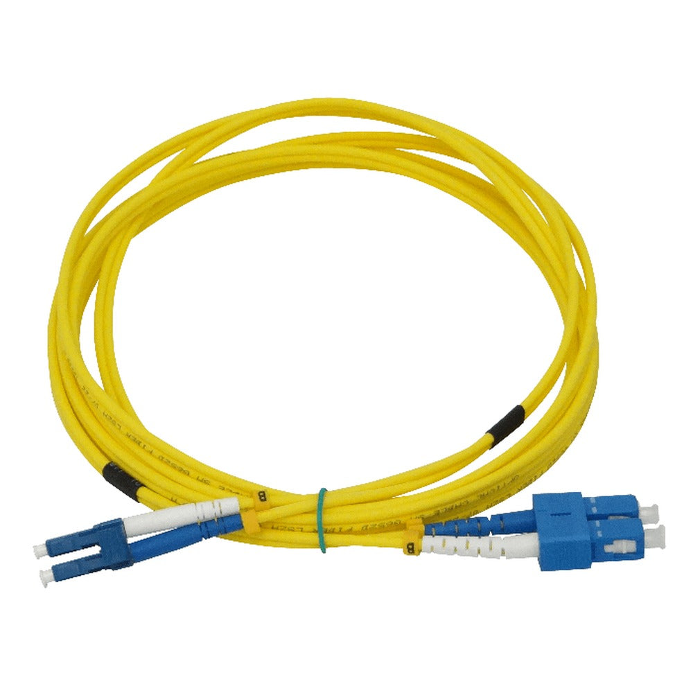 JFSLC3 3mt LC-SC/UPC MonoModo SM Duplex Jumper Cable Fibra 9/125um 3mm