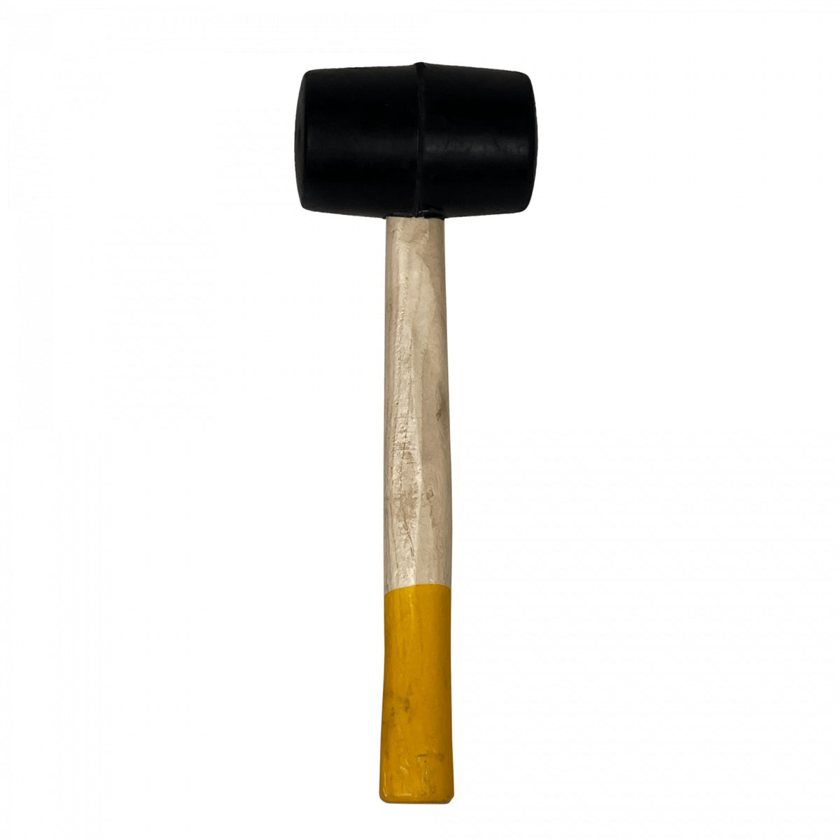 SD-050 Mazo de caucho negro 340 gramos con cabo de madera TNO509