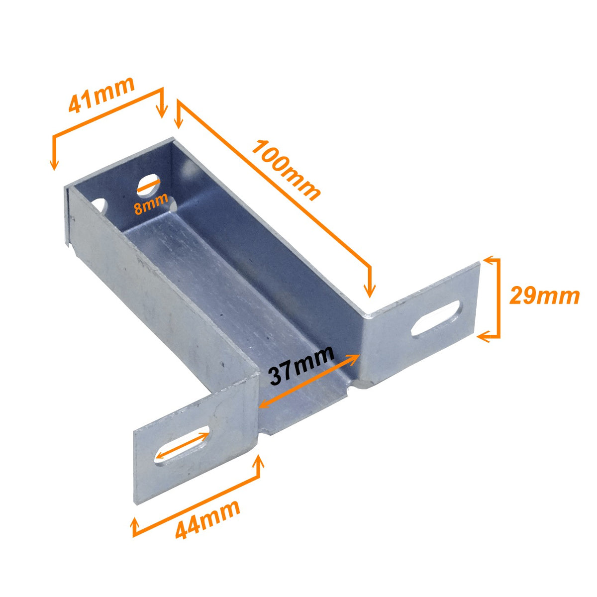 CCA-C 10cm Abrazadera Metálica 101x125mm 41x31mm para CCA-120-C y CCA-240-C