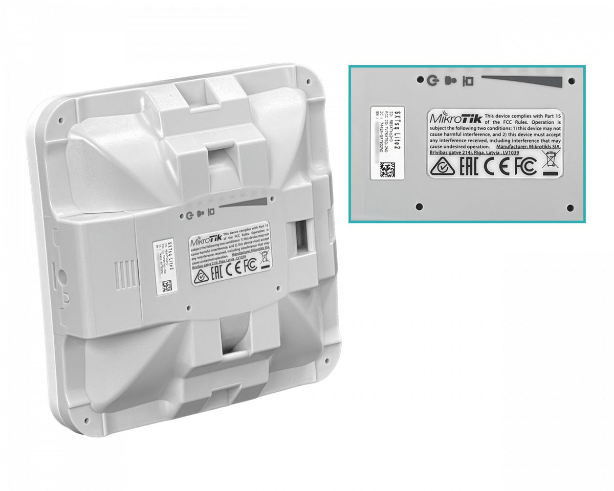 SXTSQ-LITE2 MIKROTIK 129x129mm 2,4GHz L3 10dBi 30dBm 64mb 650MHz 1-100 RBSXTsq2nD