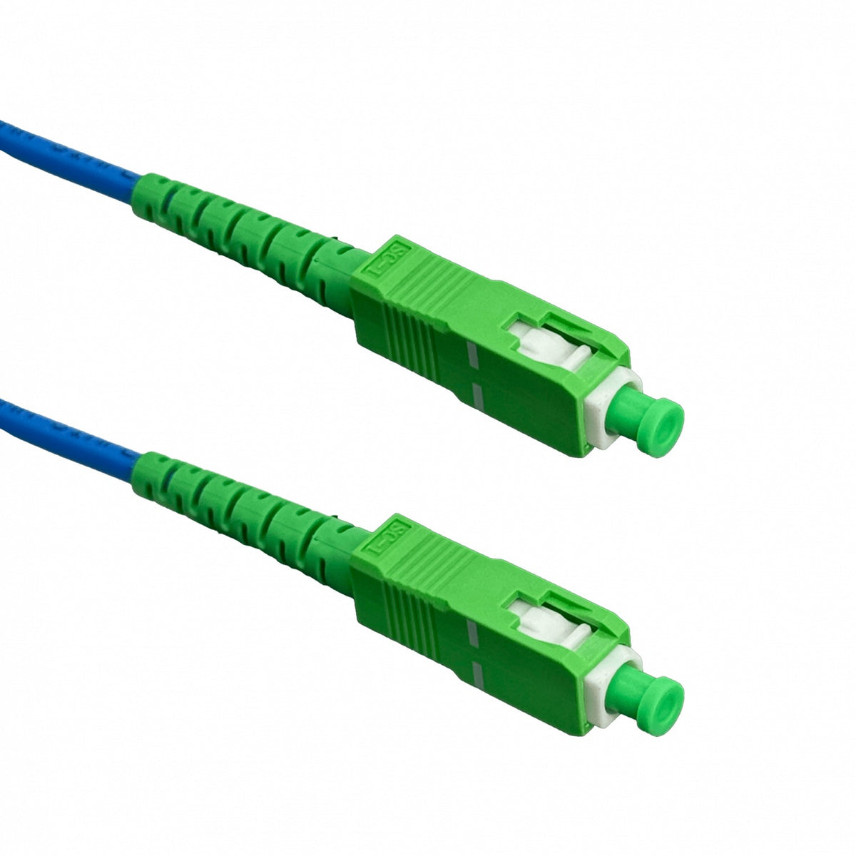 JBSAA2 Jumper de fibra óptica simplex monomodo blindado LSZH de 2 metros con conectores SC/APC a SC/APC de 3.0 mm de diámetro y núcleo de 9/125 µm