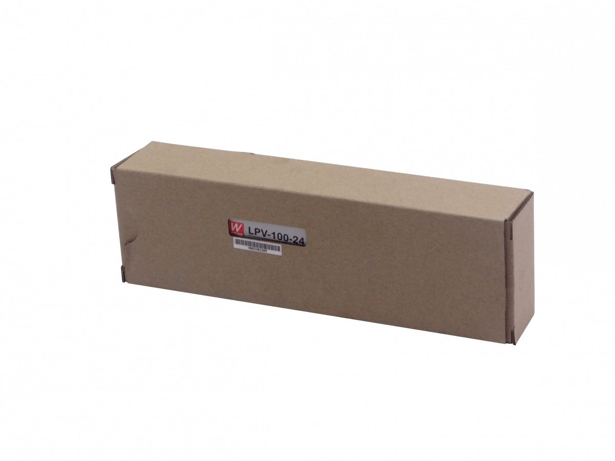 LPV-100-24 MEANWELL 24V 100,8W 4,2A 100-240VAC Fuente de Alimentación Plástica IP67 Sellada
