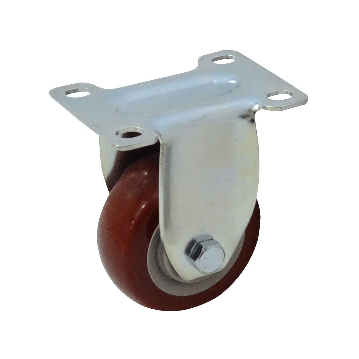 RUEDA-3R Rueda de 3 pulgadas Color rojo Fija Capacidad de carga-30Kg 65x95x105mm