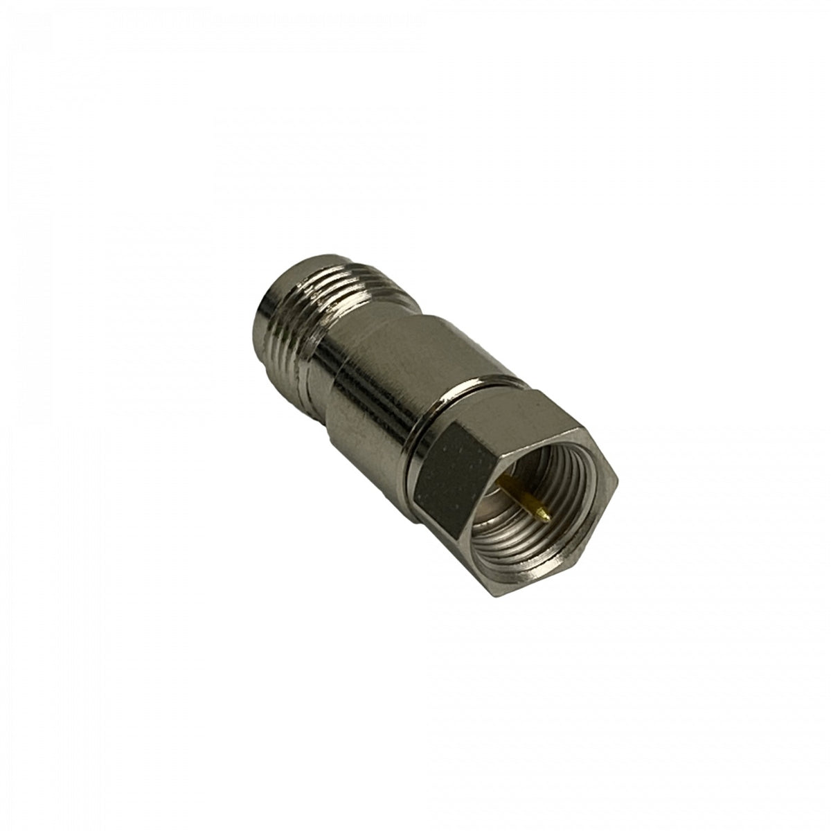 FMTH Conector F-Macho a TNC-Hembra Adaptador de Unión Coaxial