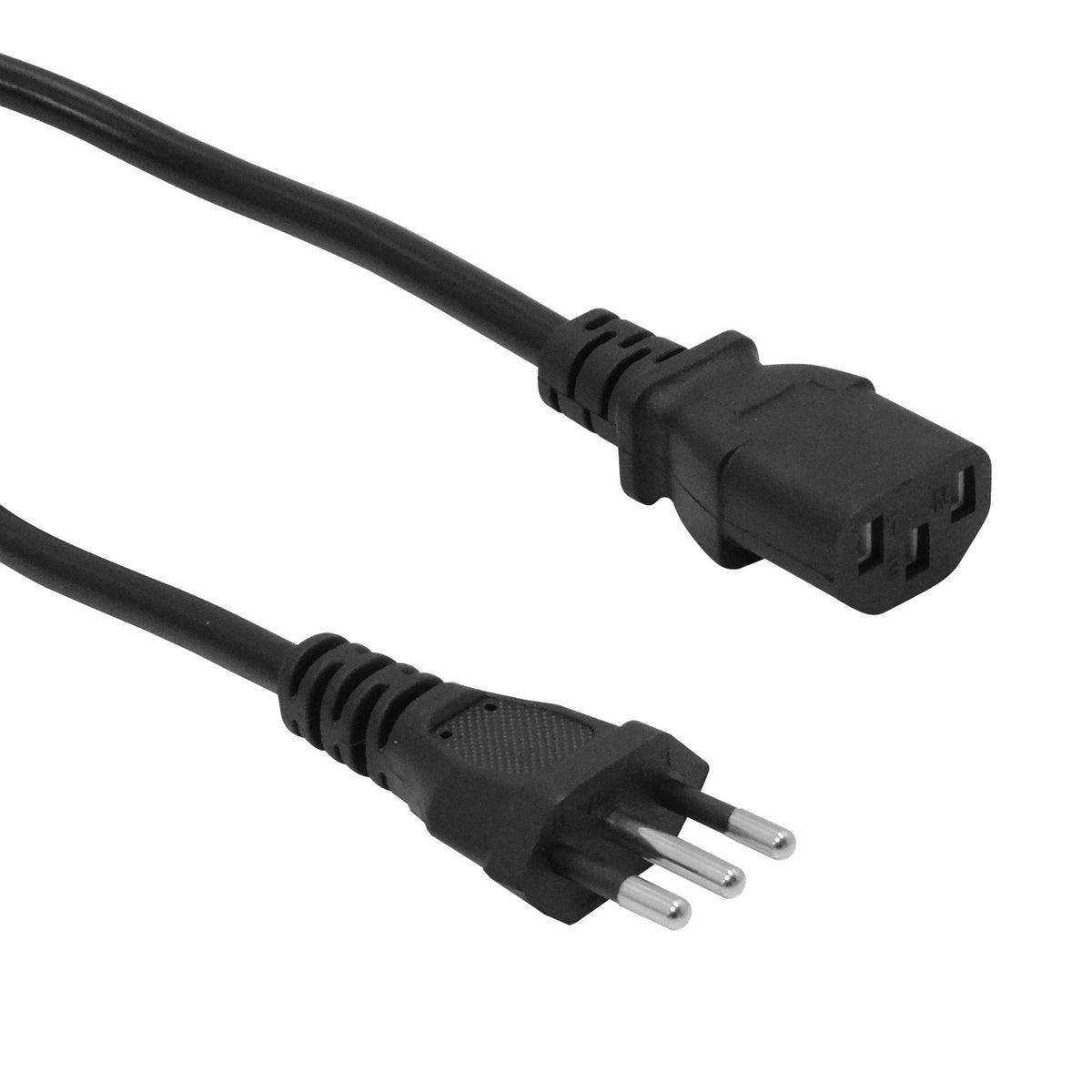 NIMC3 Cable de Alimentación 3x0,75mm2 Chile-C13 6A 300cm conforme a norma CEI23-16-VII