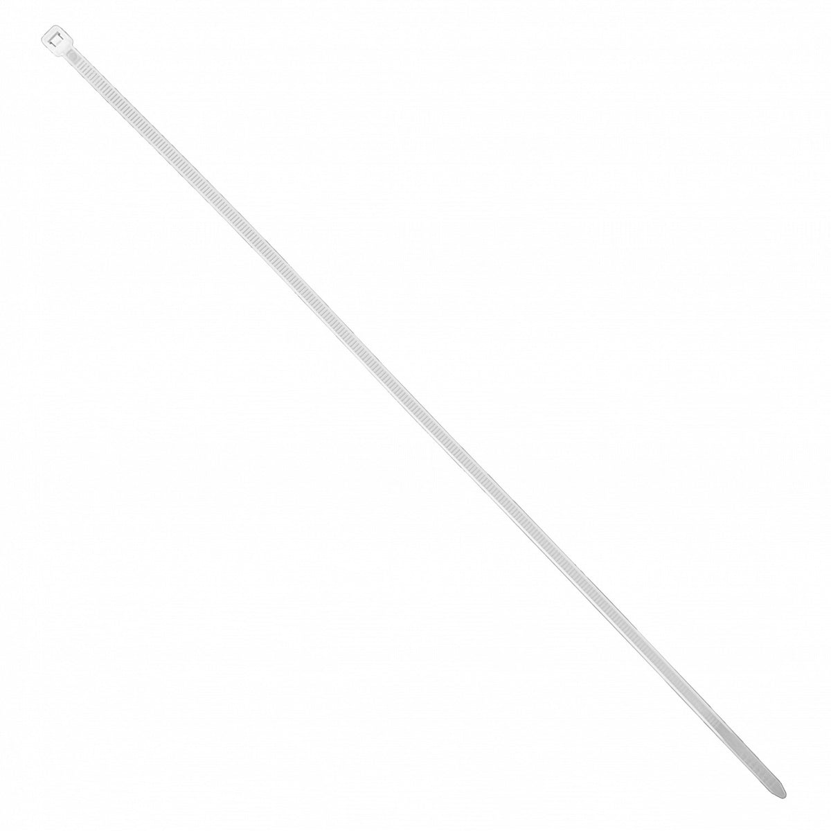 CV-435W Paquete de 50 unidades 350x4,8mm Nylon Blanca Correa Adhesiva Plástica 4.8x350mm