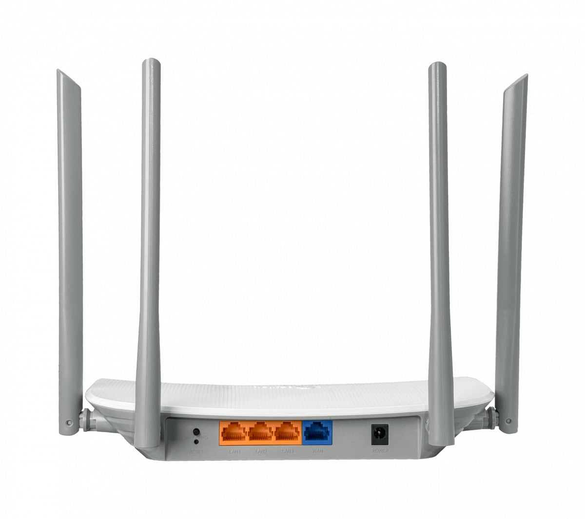 TP-Link EC220 Router Inalámbrico AC1200 Doble Banda (5GHz/2,4GHz) con 4 Antenas Fijas, 3 Puertos LAN 10/100/1000, 1 Puerto WAN, Gestión TR-069 ISP, Incluye Fuente 12V