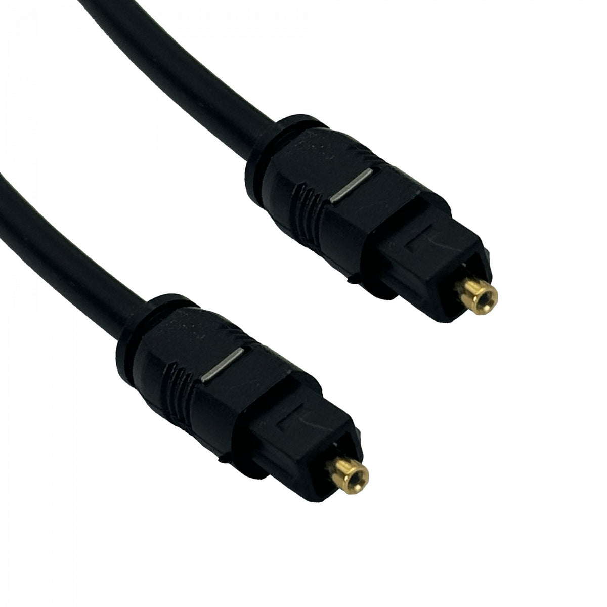 TOSLINK Cable de audio digital por fibra óptica, longitud disponible entre 1,5 y 2,0 metros (150 a 200 centímetros).