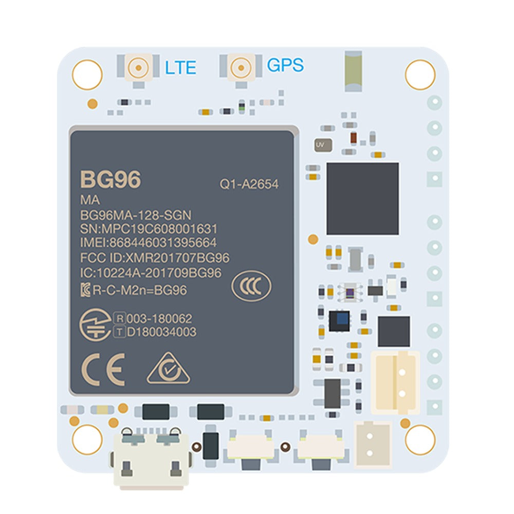 WisTrio NB-IoT Tracker Pro Quectel BG95-M3 RAK5010 - RAK5010-BG95 (4 sensores)