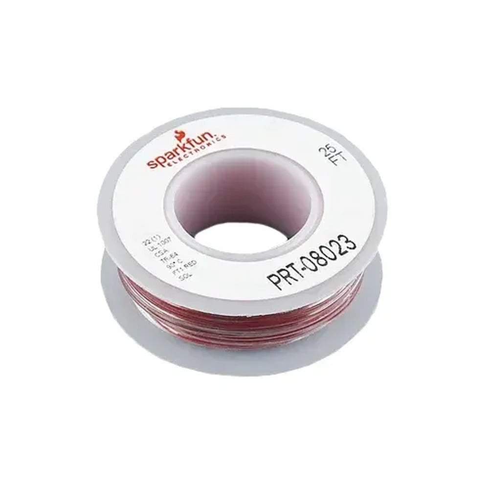 Conductor para Protoboard Tonalidad Roja de 7,6m