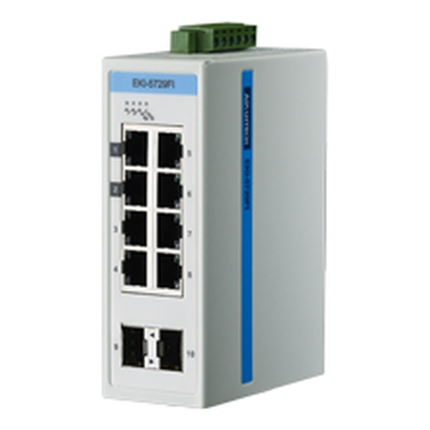 8GE+2G SFP Unmanaged Ethernet Switch, ATEX/C1D2, -40~75℃