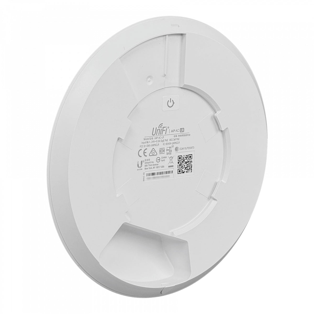 UAP-AC-LR. UI 1un inc-PoE24V 450mbps-2,4GHz 867mbps-5GHz 3dBi 1-1000 AC1300 Punto de acceso UAP-AC-LR-EU. UBIQUITI