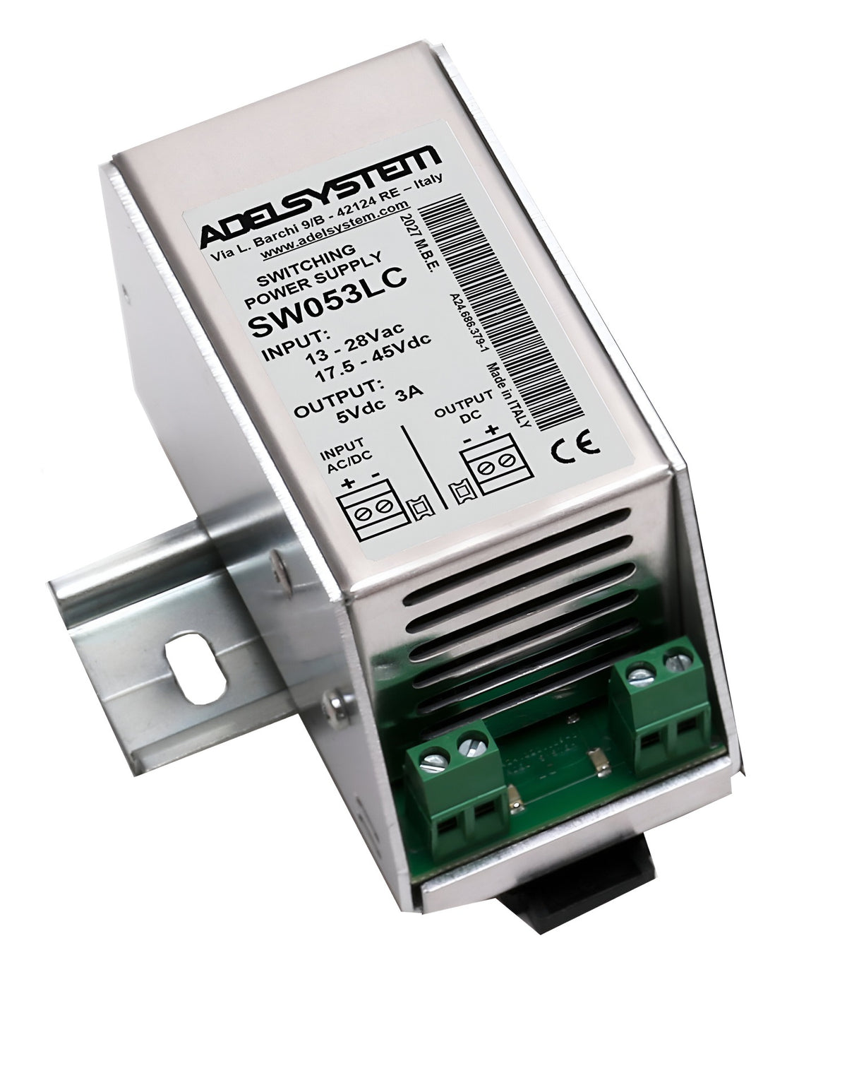 AC-DC/DC Converters (Low Voltage Line) In:24Vac / 40Vdc Out:5V 3A Not Isolated
