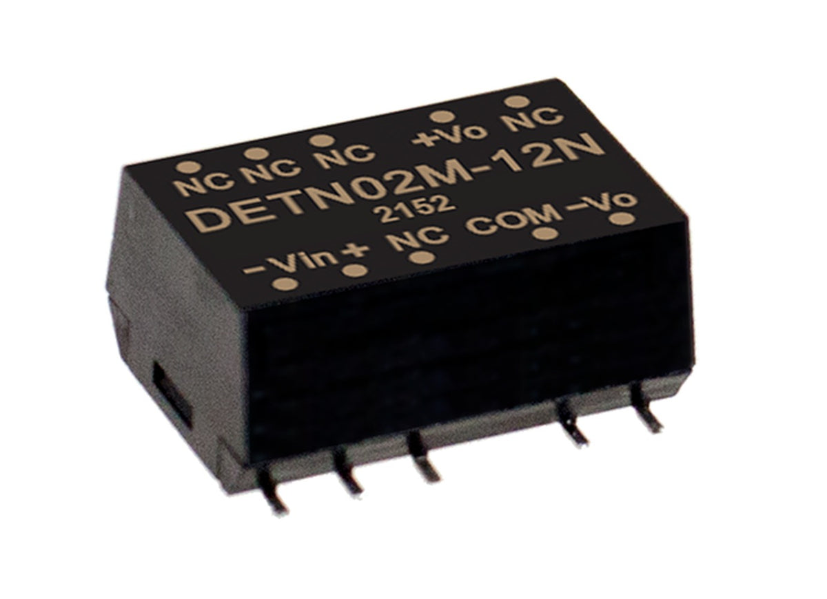 Conversor DC-DC SMD no regulado 2W DETN02-N - 21.6 a 26.4VDC - ±12V