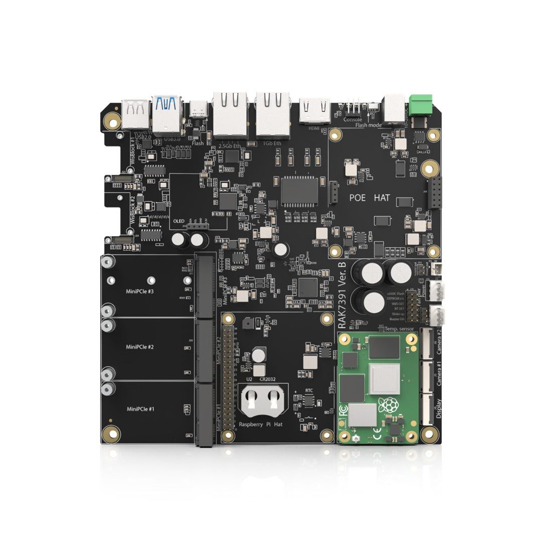 Módulos inalámbricos para WisGate Connect RAK7391 - RAK8213 celular EG95-NA / antena PCB